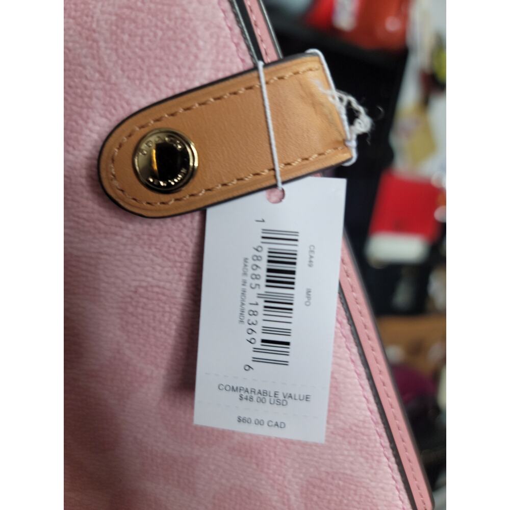 Coach Notebook Powder Pink NEW - Picture 4 of 4